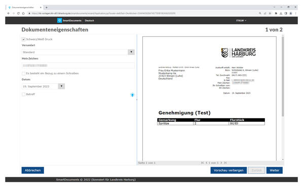 Bild vergr&ouml;&szlig;ern: Automatisierte Bescheidgenerierung innerhalb SmartDocuments