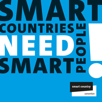 Bild vergr&ouml;&szlig;ern: Smart Country Convention "SmartCountry need smart people"