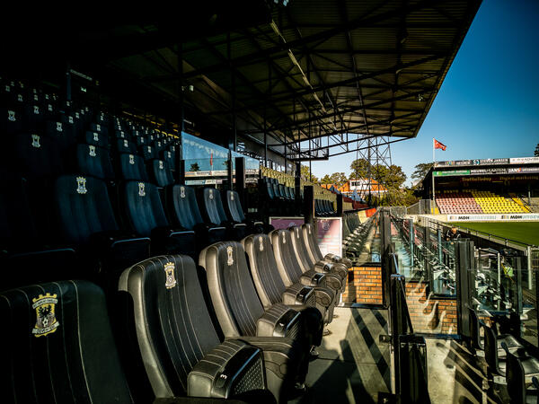 Bild vergr&ouml;&szlig;ern: Stadion Go Ahead Eagles - Die Ruhe vor dem Sturm.