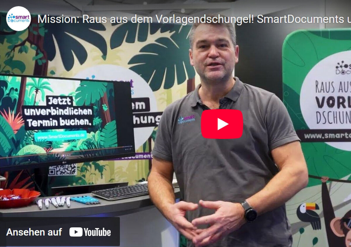Foto: Sven Buick am Messestand der ProCare