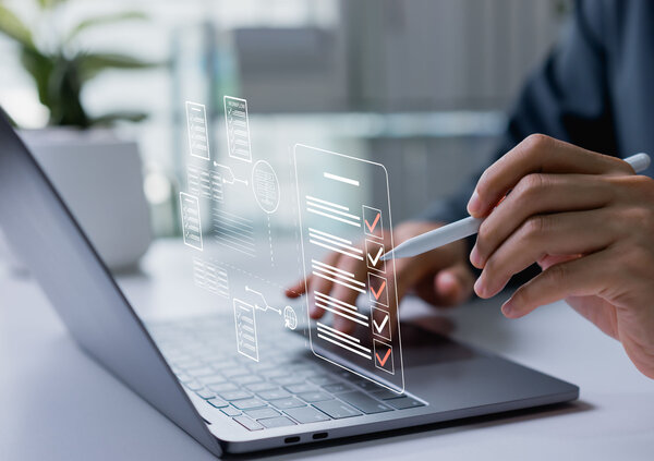 Digital checklista f&ouml;r optimering och standardisering av dokumentmallar.