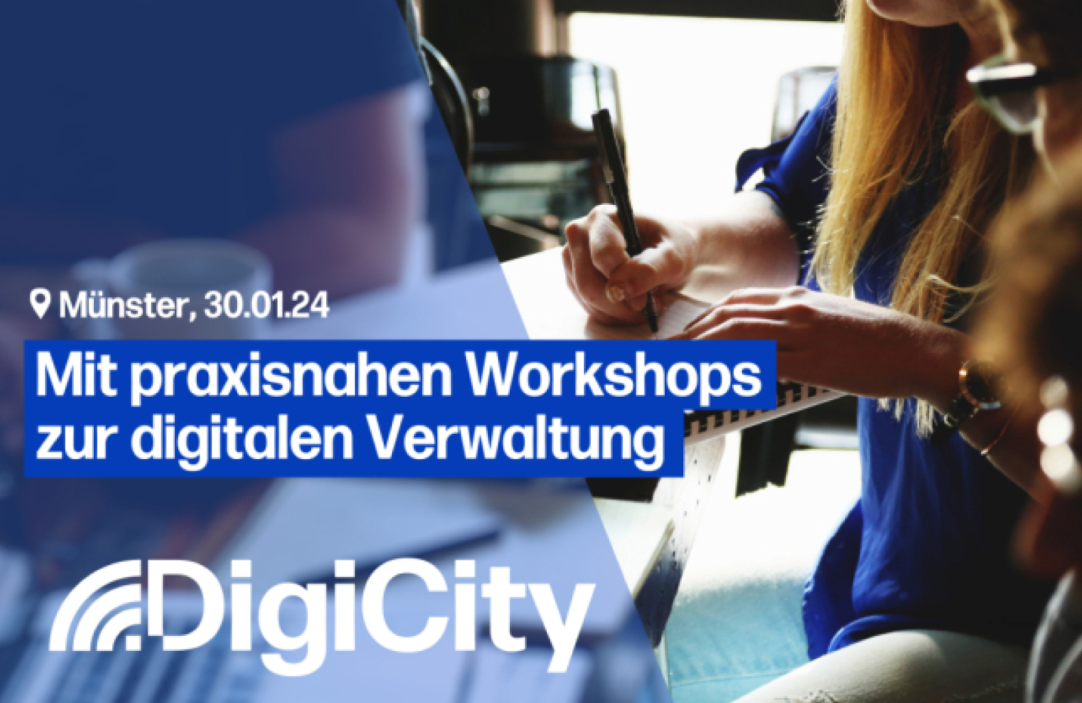 &raquo;DigiCity - Mittelstadt Reloaded: Zeit f&uuml;r ein Update!&laquo; 30.1.2024, M&uuml;nster